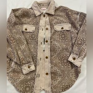 Medium Pink Lily Shacket